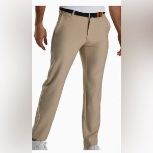 NWT FOOTJOY MENS TOUR KHAKI PANTS 34/30
